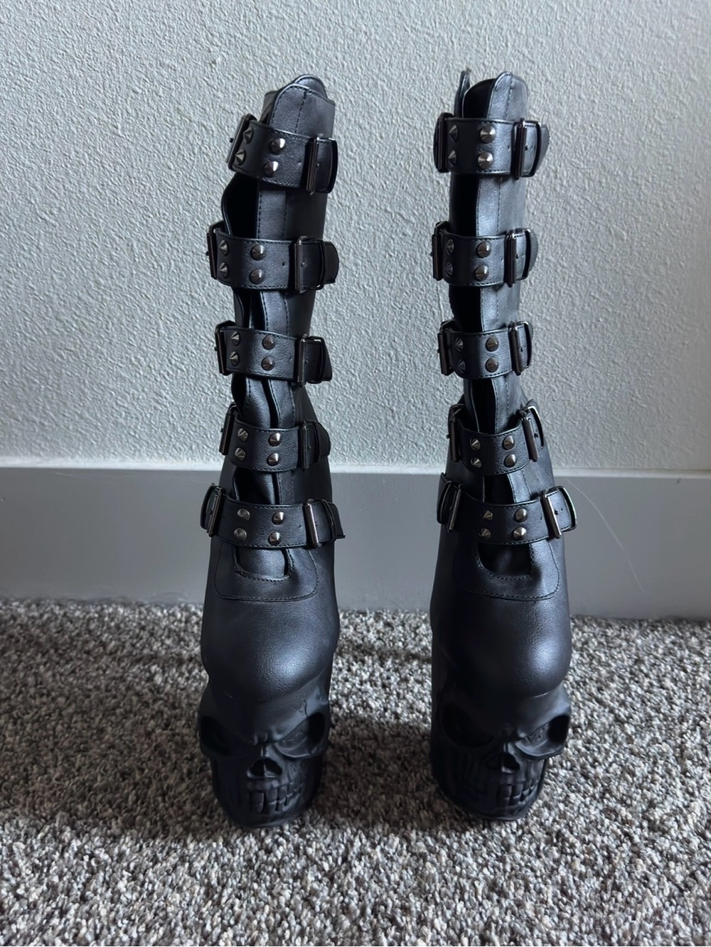 Pleaser RAPTURE-1052BK PLATFORM BOOTS - Picture 3 of 8